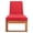 Natural Wood/Red, variant on SAFAVIEH Solano Outdoor Patio Sunlounger, Natural/Red