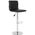 thumbnail image 3 of SAFAVIEH Arissa 29.9" Contemporary Swivel Bar Stool, Black, 3 of 4