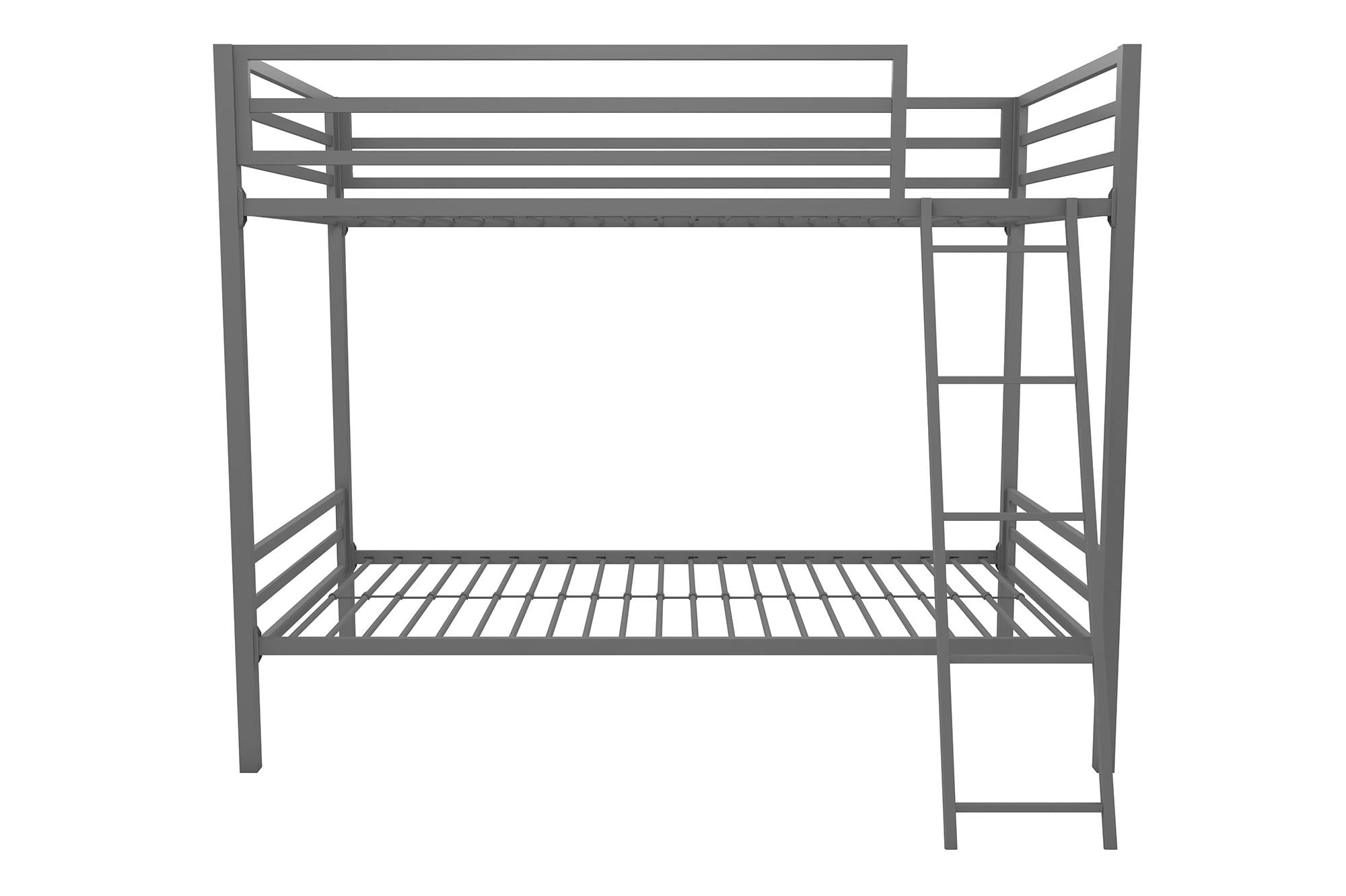 Novogratz maxwell twin sale metal bunk bed