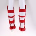 thumbnail image 3 of PU Cuero Shin Guard Boxeo Kickboxing Taekwondo Protector de empeine Shinguard XS Red Sunnimix Guardias Shin Instep, 3 of 8