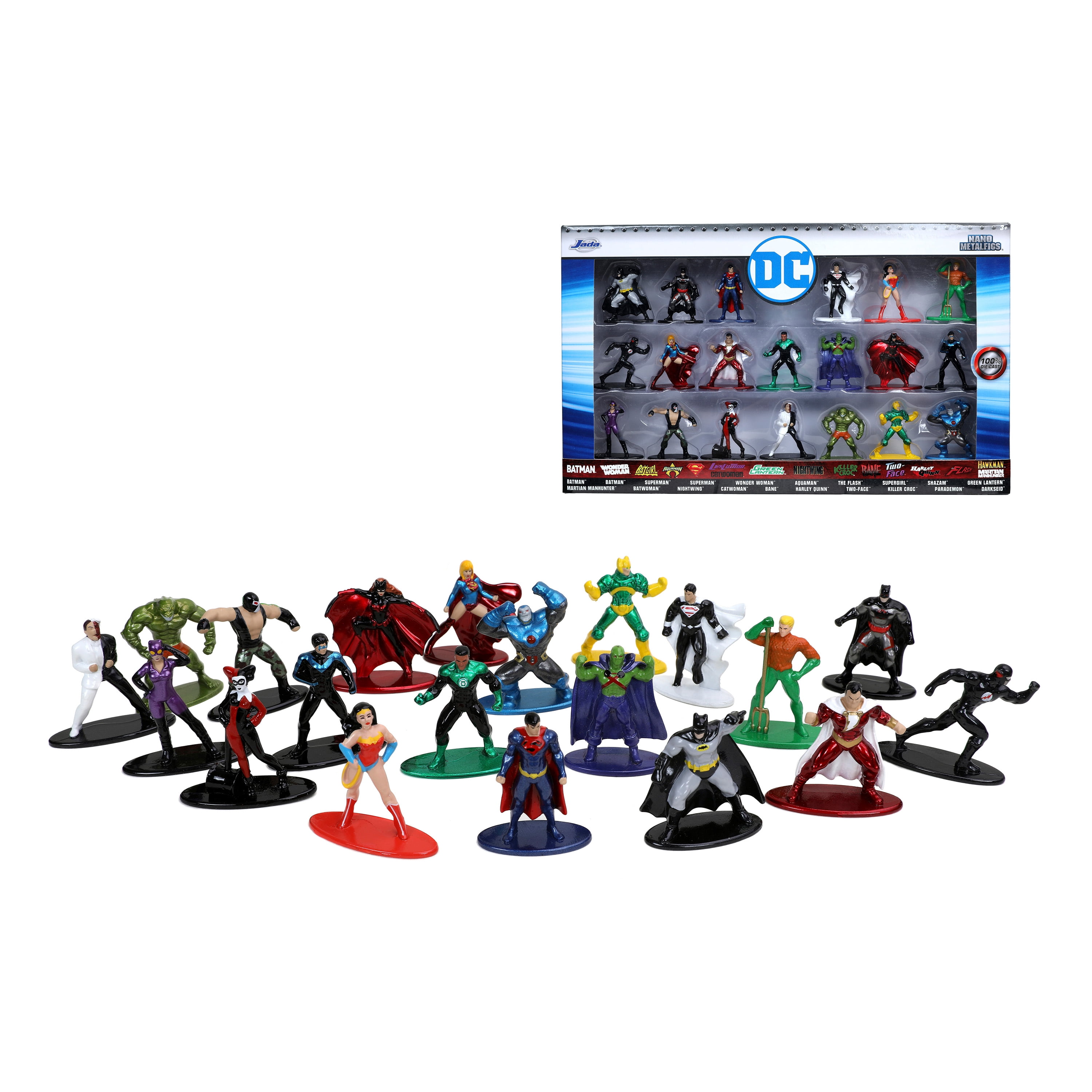 DC Comics 20-Pack Wave 3 1.65” Die-cast Figures