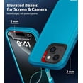 thumbnail image 3 of iPhone 16 Case Cover 3 Layer Rugged / Heavy Duty / Shockproof 6.1" Teal, 3 of 5