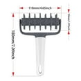 Zhouqiannn Pizza Dough Puncturing Tool Pizza Crust Aerating Roller Pin