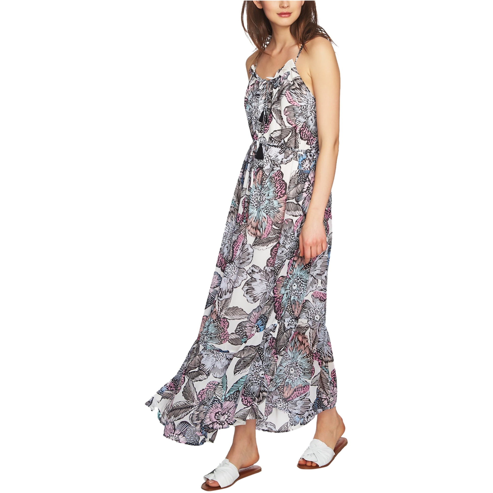 floral maxi dress walmart