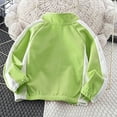 thumbnail image 3 of Favoffer Boys Girls Athletic Full Zip Jacket Cotton Casual Loose Coat Outwear with Pockets for Sports Daily Travel Play Kids to Big Kids 2-15Y, 3 of 5