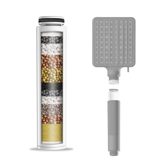 Cartucho de repuesto para filtro de cabezal de ducha MakeFit S6526