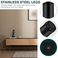 thumbnail image 2 of 4 piezas de patas ajustables para muebles de acero inoxidable, almohadillas de aumento para muebles, 2 of 7