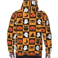 thumbnail image 5 of Hoodies for Men - halloween spiders bat hat Long Sleeve Comfrt Men'S Fashion Hoodies & Sweatshirts, Sweatshirts for Men Hoodies Pullover Clothing Clothes with Pouch, 5 of 7