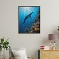 thumbnail image 4 of Paint by Numbers Kit for Adults, Blue Ocean Coral Whale Majesty Paint by Numbers, Easy Paint by Numbers Kit for Adults Beginner, DIY Adult Paint by Number Kits on Canvas, 12x16in Home Decor, 4 of 7