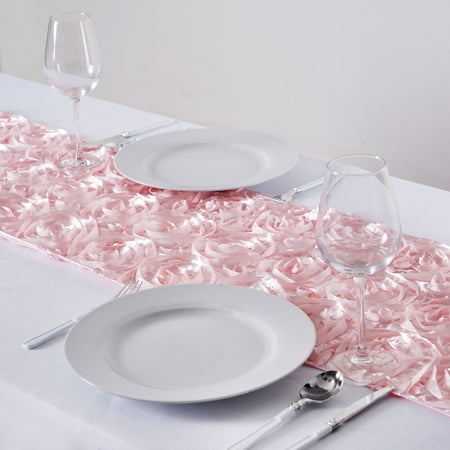 Pink Satin Rosette - BalsaCircle 14