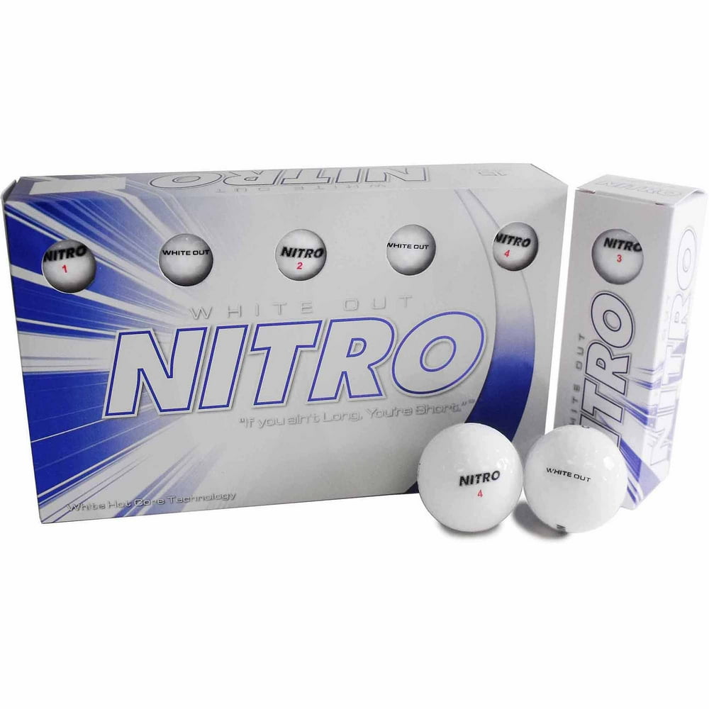 Nitro Golf Golf Balls, 15 Pack