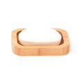 thumbnail image 3 of Jabonera de bambú de madera Natural para baño, accesorios de almacenamiento de cocina, 1 ud., 3 of 4