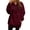 Wine, variant on ZSQDM Hoodie for Women Long Sleeve Shirts for Women 2025 Fall Clothes Tunic Tops Loose Fit Dressy Crewneck Pullover Sweaters Curved Women's Sweaters Women Blending Sweatshirt (M)