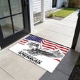 thumbnail image 6 of YiJuHui Independence Day Floor Mat, Patriotic American Flag Carpet, Non-Slip Velvet Printed Doormat, Holiday Decoration Rug for Home Decor, Living Room Bathroom Entryway, Indoor Outdoor Mat 40*60cm, 6 of 6