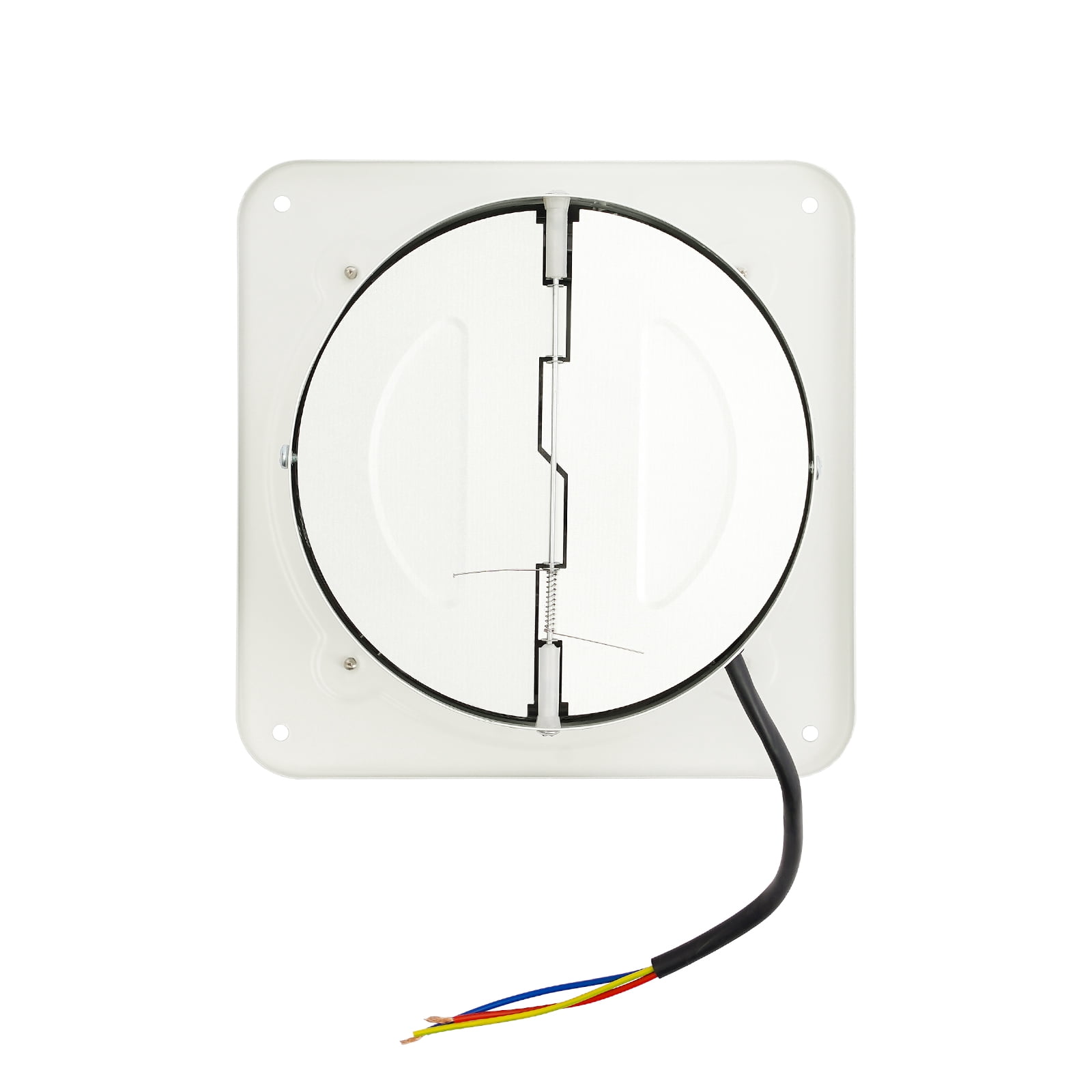 Ventilation Fan White 6" Exhaust Fan Wall Mounted for Kitchen Bathroom