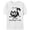White, variant on Women's T-Shirt It's Fine I'm Fine Everythimg Ls Fine Cute Cat Short Sleeve Casual Tee Classic Crew Neck T Shirt for Women Black, L