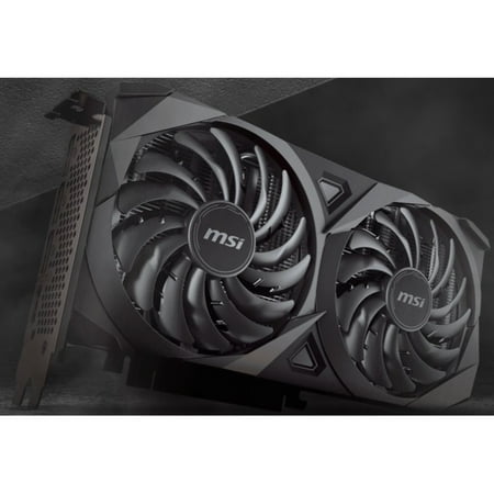 MSI - NVIDIA GeForce RTX 3060 Ti VENTUS 2X 8G OCV1 LHR - 8GB GDDR6 - PCI Express 4.0 - Graphics Card - Black