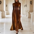 thumbnail image 2 of Elegant Wrapped Maxi Dress With Waist And Pleated Detail For Casual Everyday Wear Flowy Elegant Gowns, 2 of 7