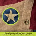 thumbnail image 5 of Briarwood Lane 36" x 18" Polyester Burlap Patriotic Outdoor Flag, Weatherproof, 3 Pack, 5 of 5
