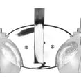 thumbnail image 3 of JONATHAN Y Sandrine 36" 4-Light Iron/Seeded Glass Cottage Rustic LED Vanity Light, Chrome, 3 of 6
