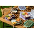 thumbnail image 2 of Ello Snap & Nest Plastic 8 Piece Snack Set, Made for Easy Snacking and Easy Transportation, 2 of 7