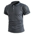 thumbnail image 4 of Mens Polo Shirts Short Sleeve Golf Shirt Quick Dry Collared Performance Shirts Soft Stretchable Shirt, 4 of 6