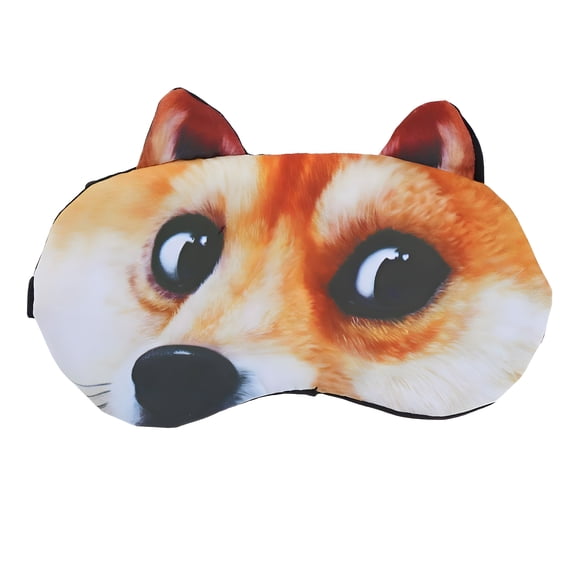 TELOLY Sleeping Eye Mask,7.87*3.94"Sleeping Mask,Polyester Travel Eye Mask for Sleeping Airplane
