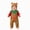 A1133-Brown, variant on NOLDARES Newborn Infant Girl Romper Christmas Long Sleeve Baby Jumpsuit Onesie Clothes Hat Fall Winter Outfits,A1133-Brown