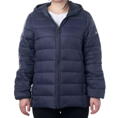 AlpineSwiss Womens Hooded Down Alternative Puffer Jacket Warm Light Bubble Coat