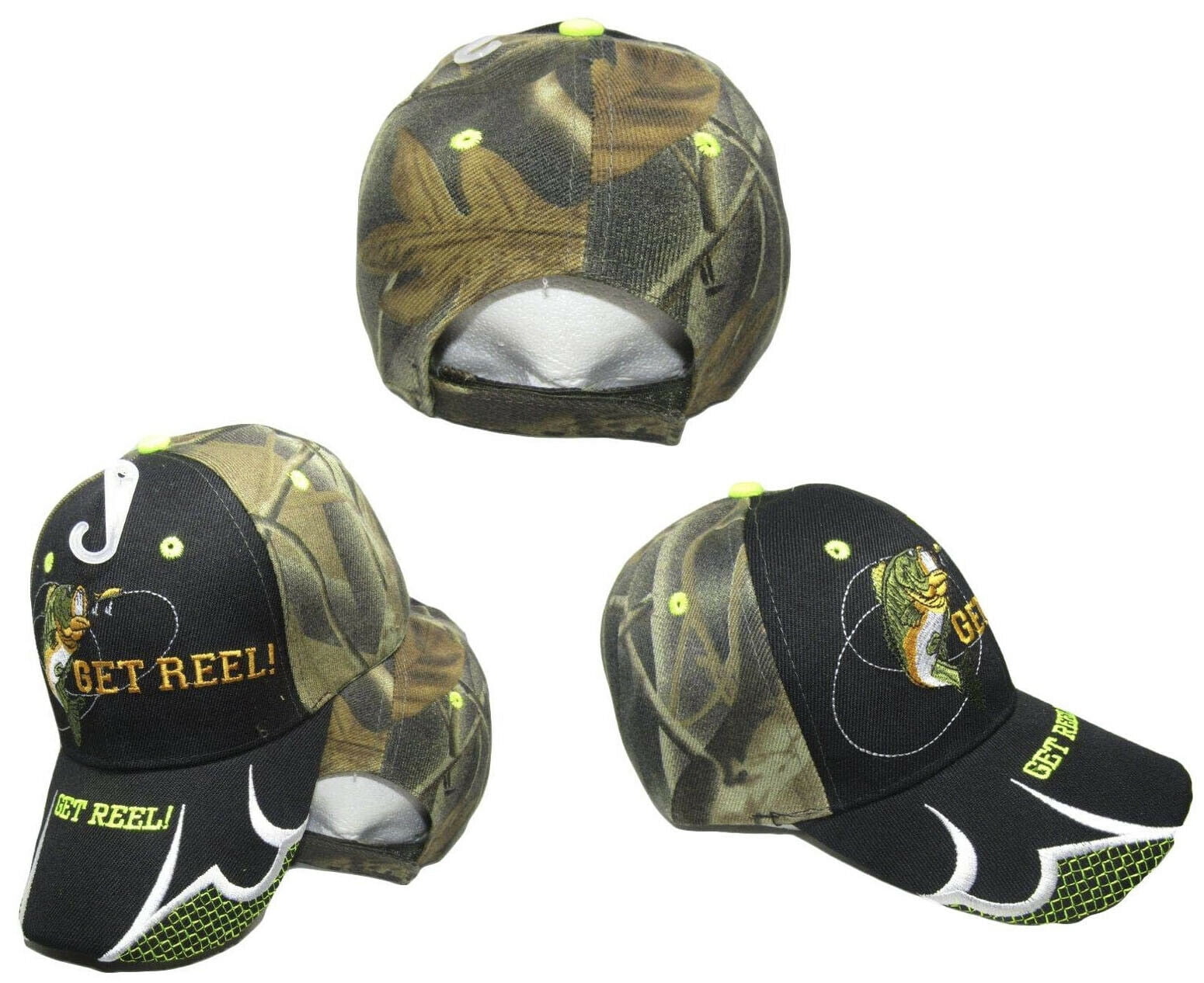 Get Reel! Bass Fishing Camouflage Camo 