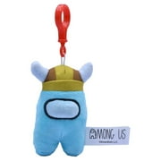 Among Us Backpack Hanger 3 Plush Toy, 1 Mystery Action Figure, Children Ages 3+