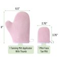 thumbnail image 2 of Slick- Guante autobronceador Guante autobronceador rosa Guante autobronceador Guante de bronceado Mitones de bronceado Guante autobronceador autobronceador Guantes de bronceado para loción autobroncea, 2 of 7