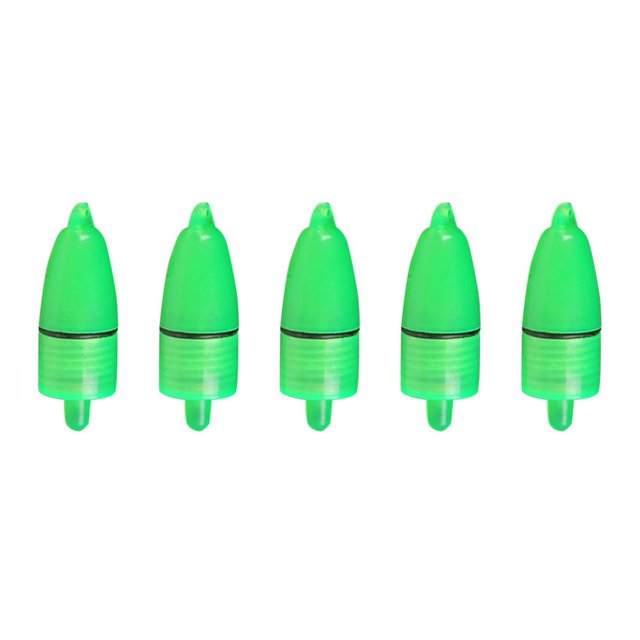 5 uds campanas de pesca noche luminosa caña de pescar punta mordedura alarma anillo de luz LED Tmvgtek pescar