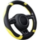 thumbnail image 1 of Funda universal para volante de coche, de microfibra y cuero, 37-38 cm (15"), antideslizante, transpirable y duradera., 1 of 5