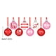 thumbnail image 3 of Juego de Bolas Decorativas para El Día de San Valentín, Colgante Decorativo para Interiores, Confesiones, Regalo para Festivales., 3 of 7