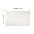 thumbnail image 2 of Uxcell Place Mats, 450x300mm Table Mats Pack of 2 Washable Woven Placemat White, 2 of 6