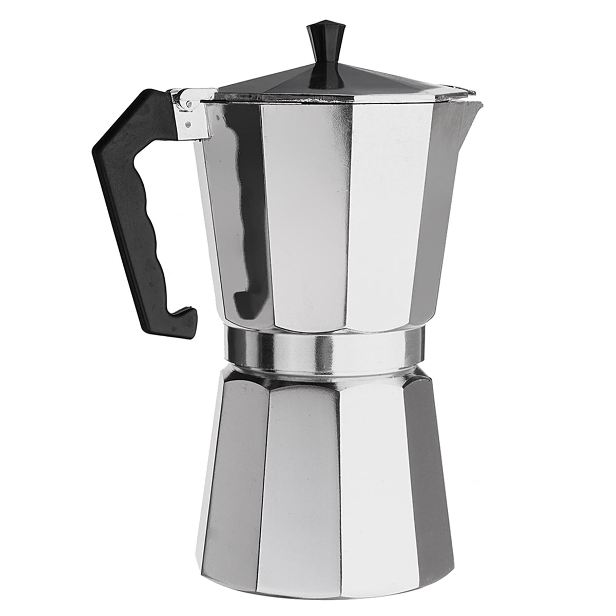 12 Cup Coffee Pot Maker Pot Stove Top Percolator Container 600ML