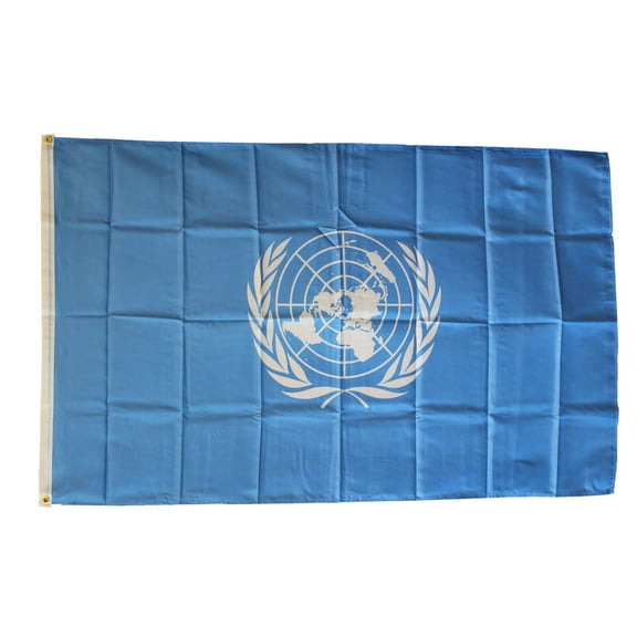United Nations - 3'X5' Polyester Flag