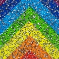 thumbnail image 5 of Duck .75" x 15' Glitter Duct Tape, Rainbow Chevron, 1 Roll, 5 of 5