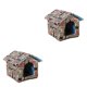 thumbnail image 2 of Billuyoard Casa Plegable Para Mascotas Casa Para Gatos Sana E Higiénica Segura Y No Tóxica Para Actividades Al Aire Libre Inglaterra A M Inglaterra A METRO 2Conjunto, 2 of 6