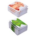 thumbnail image 4 of 200pcs Acrylic UV Gel Nails Extension Tools Nail Guide Stickers (Green, Orange), 4 of 8