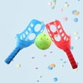 thumbnail image 2 of Miangastore 1 Pair Kids Catch Ball Toy Set Racket For Beach Pool Park Waterproof, 2 of 8
