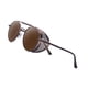 thumbnail image 4 of Gafas de retro Steampunk Gafas góticas con protección lateral ligera para unisex Lente Marrón Zulema Gafas de sol Steampunk, 4 of 7
