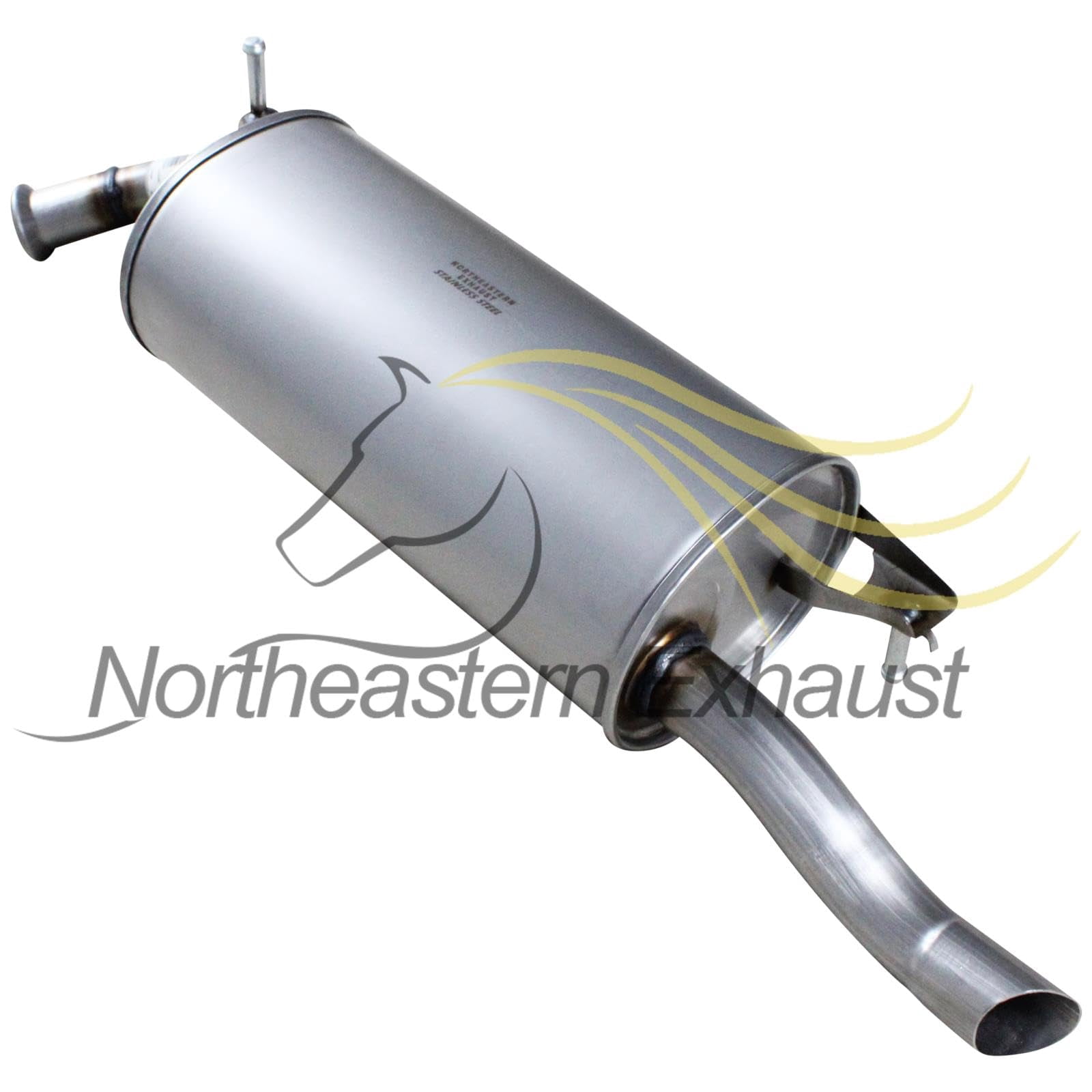 Exhaust Rear Muffler Compatible for 2004-2006 Scion XB 1.5L | Stainless Steel | Northeastern Exhaust | Free Clamp and Gasket Included | Direct-Fit Replacement