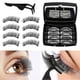 thumbnail image 1 of Magnetic Eyelashes, Reusable 3d Magnetic False Eyelashes Fake Eye Lashes, No Glue 3 Magnets Natural Look Eyelashes Extensions With Tweezers For Women-, 1 of 5