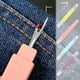 thumbnail image 1 of Herramienta de costura enhebrada de aguja 2 en 1 | Ayuda para enhebrar agujas de coser y desgarrador de costuras | Inserto de rosca fácil | Eliminación rápida de costuras | Artilugio artesanal, 1 of 8