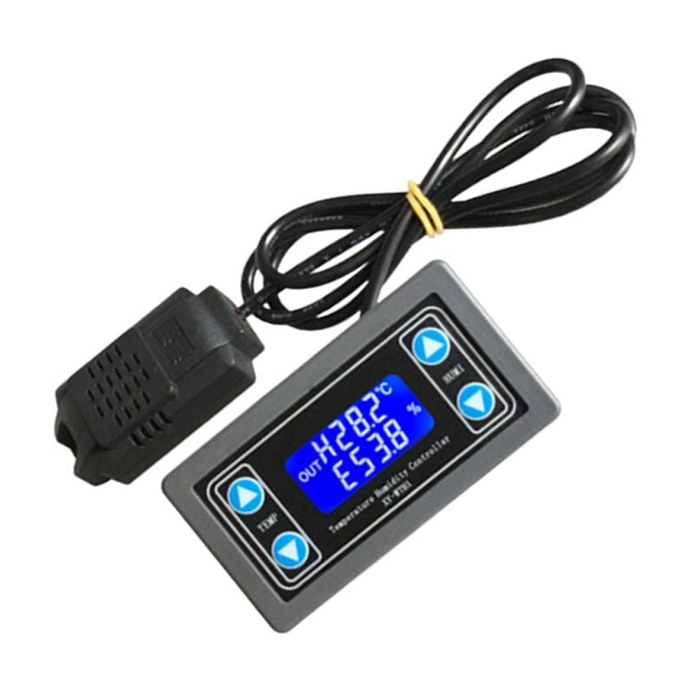 LOLIPPYY Digital Temperature and Humidity Controller Module with High Precision Dual Output for Automatic Climate Regulation and Control