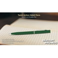 thumbnail image 4 of 10 Twist Action Hotel Pens Pack - Plastic, Black Ink - Green, 4 of 5