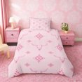 thumbnail image 2 of Erosebridal Pink Aztec Twin Bedding for Girls, Rustic Lodge Cabin Cow Skull Duvet Cover Set, Pink Reversible 2pcs, 1 Duvet Cover and 1 Pillowcase (No Comforter), 2 of 6