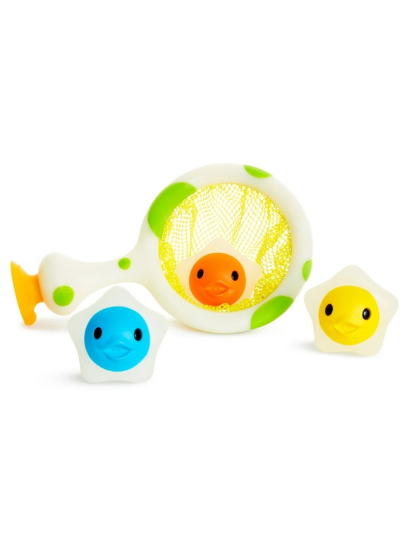 Munchkin Catch a Glowing Star Glow in the Dark Baby and Toddler Bath Toy, Unisex